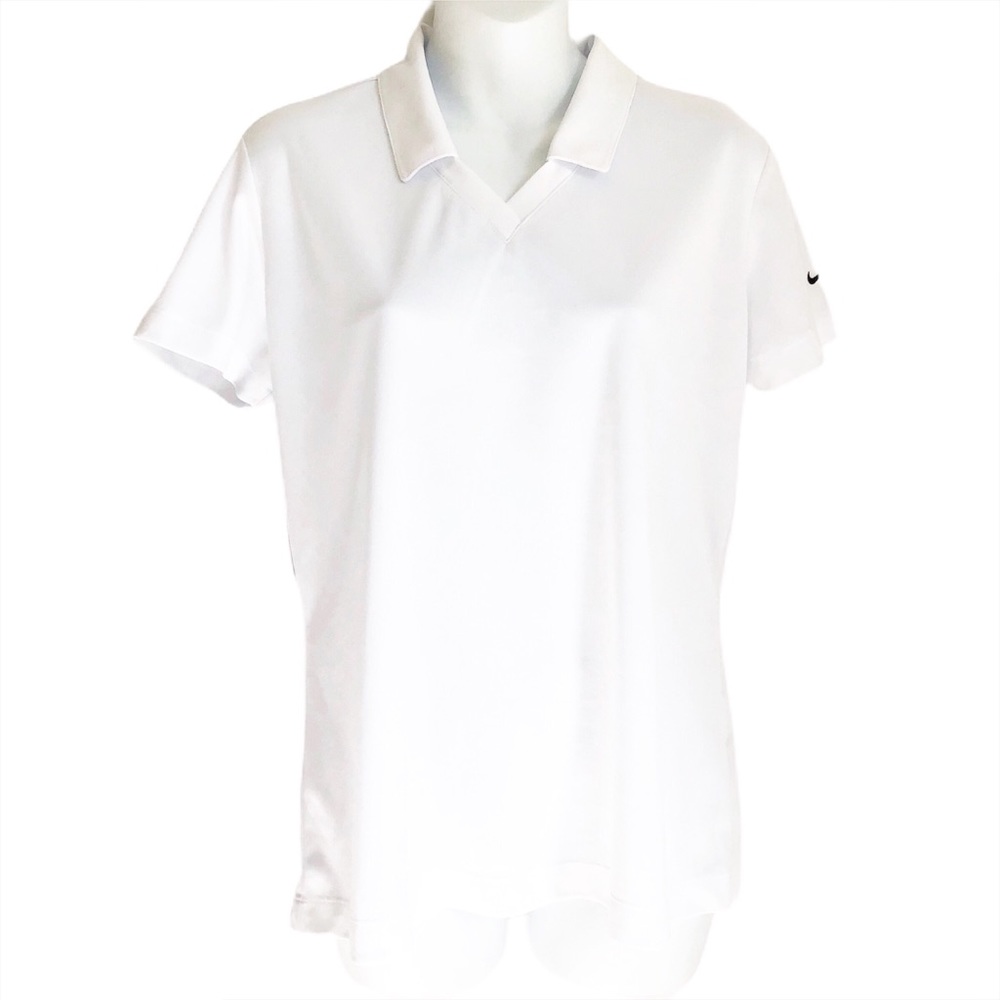 Nike Golf Dri-fit Tennis Polo Collar Shirt Top
